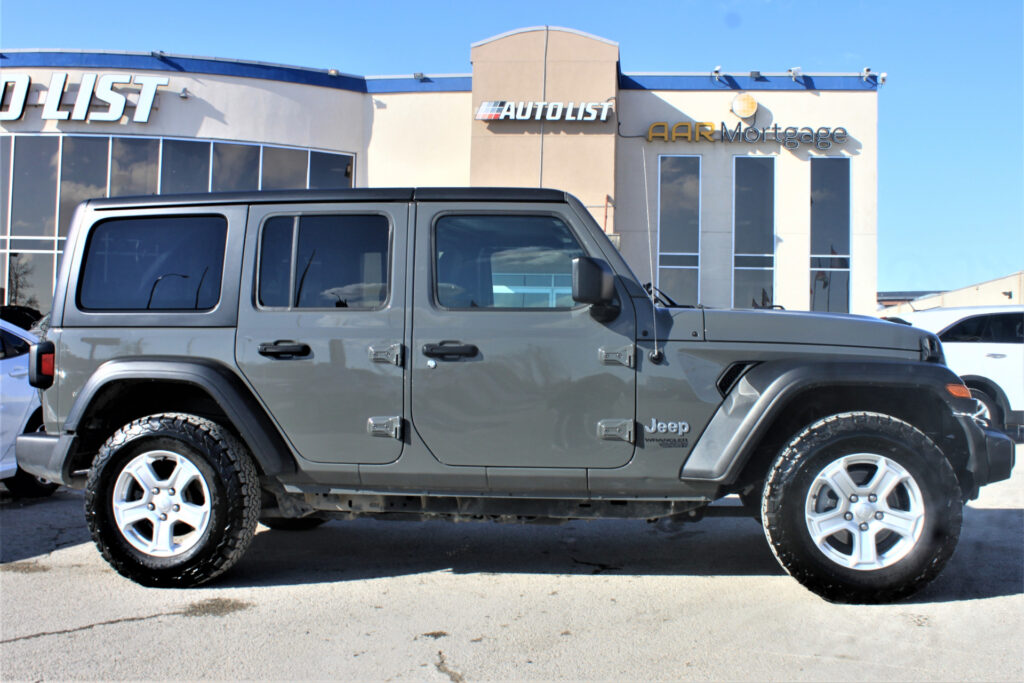 2019 jeep wrangler unlimited SPORT*4X4*HEATED SEATS*ANDROID/APPLE*4  DOOR*V6* - Click and Cars