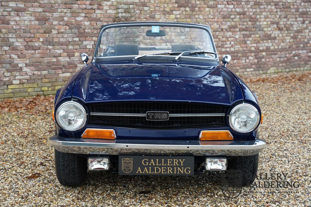 Triumph TR6 Overdrive, restored and mechanically rebuilt