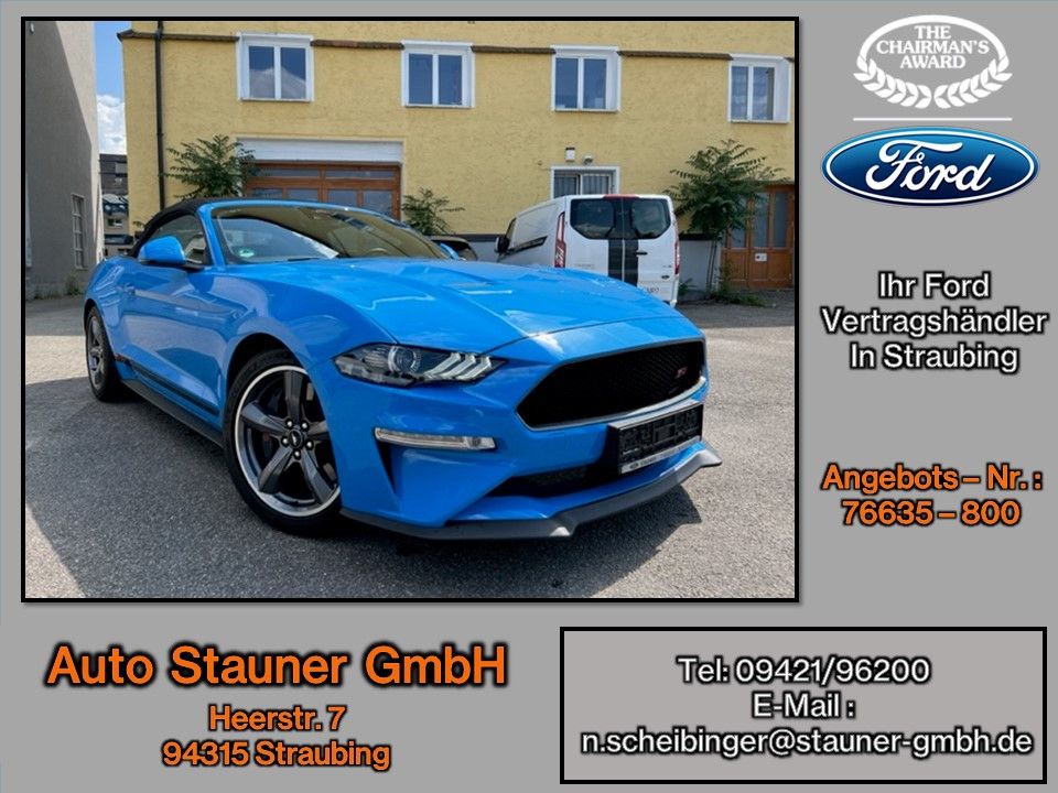 Ford MUSTANG GT Convertible 5.0 V8 California Spezial