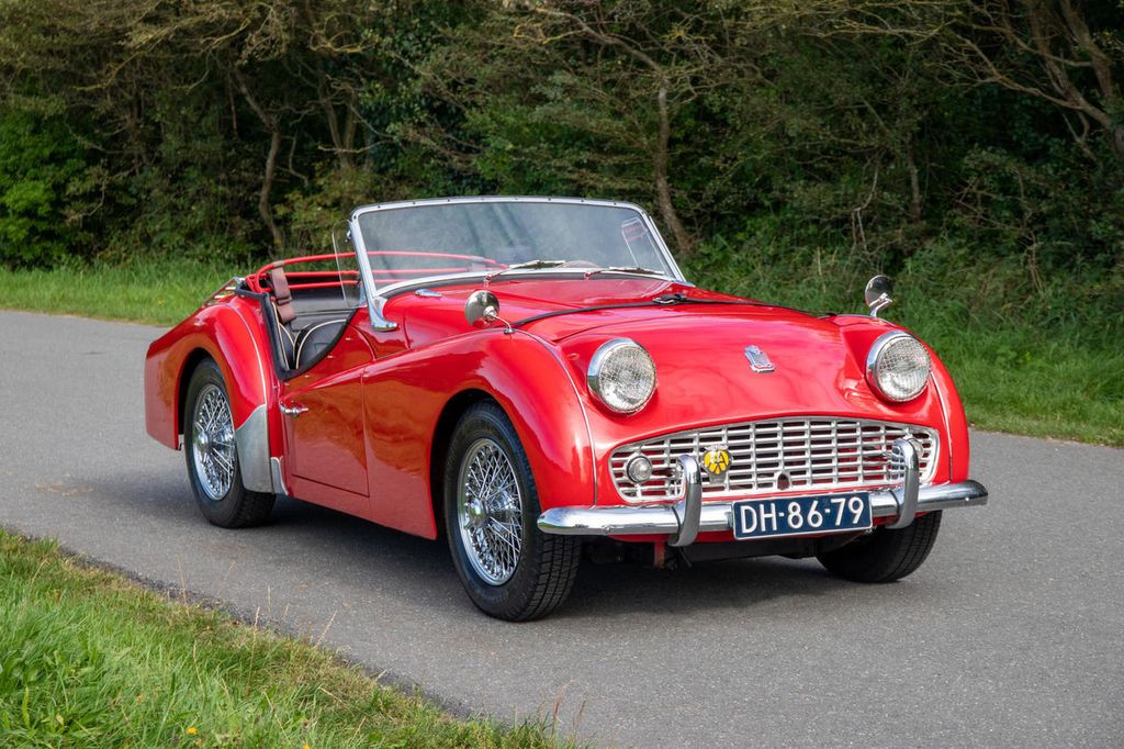 Triumph TR3 TR3A with fully overhauled engine