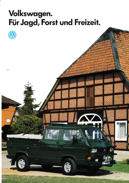 Volkswagen T3 originaler Jagdwagen