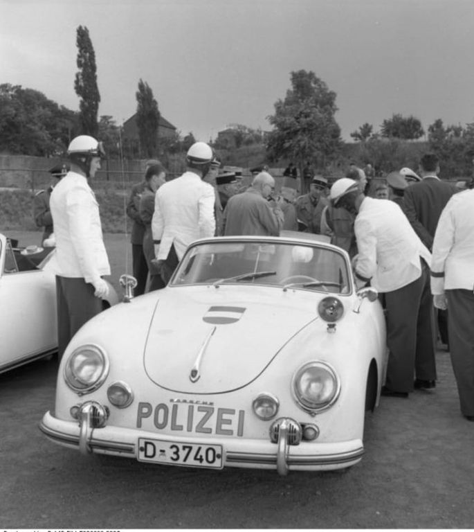 Porsche 356 A POLIZEI Cabrio