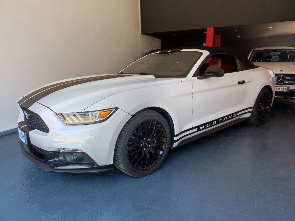 Ford Ford Mustang * 2.3 EcoBoost * Cabrio * Pelle Ros