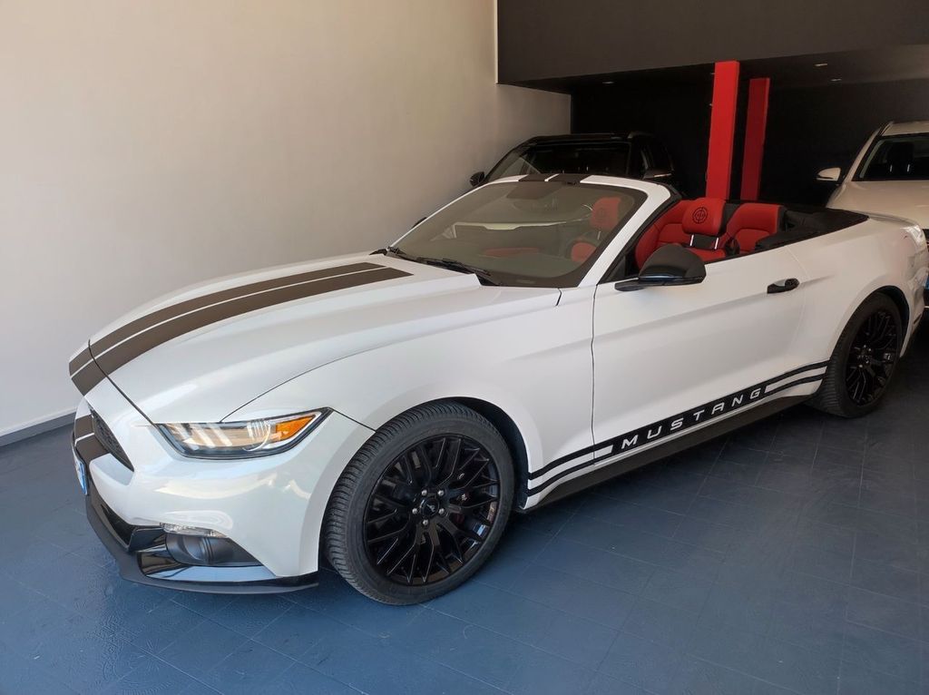 Ford Ford Mustang * 2.3 EcoBoost * Cabrio * Pelle Ros