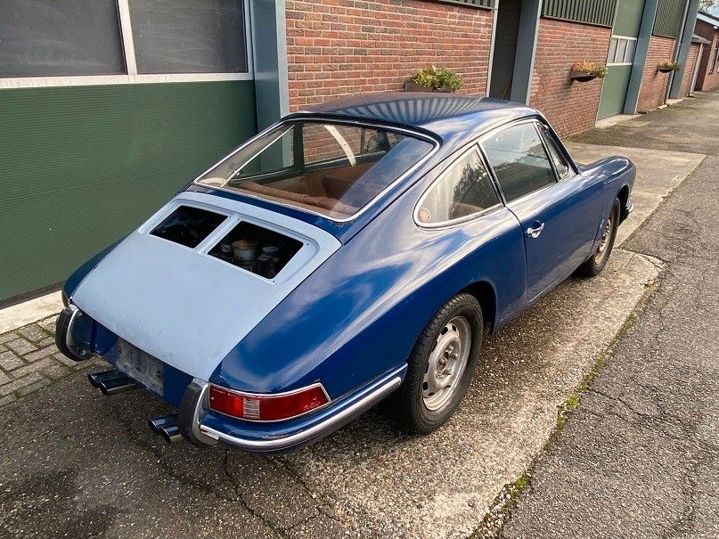Porsche 912 SWB 1965 Bali Blau Matching PAINTED DASH