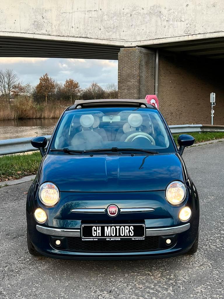 Fiat 500c Cabrio 1.2 benzine airco sensoren + gekeurd vvk