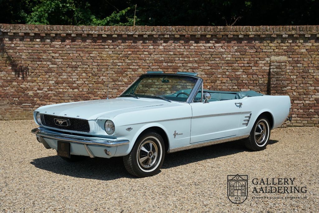 Ford Mustang 289 Convertible manual gearbox, rally-pa