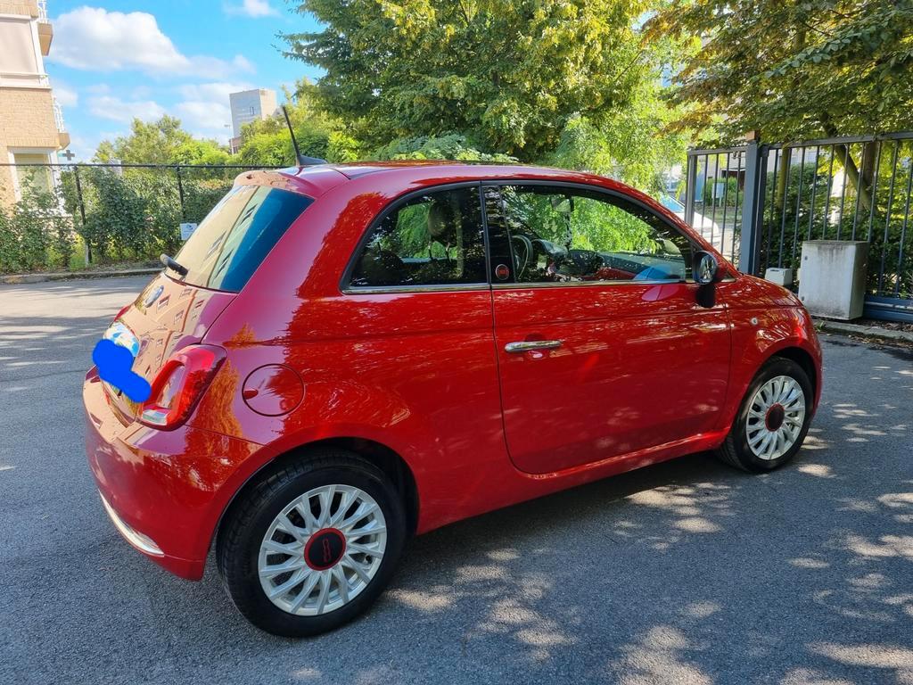 Fiat 500. 1.0 hybride. RED versie !