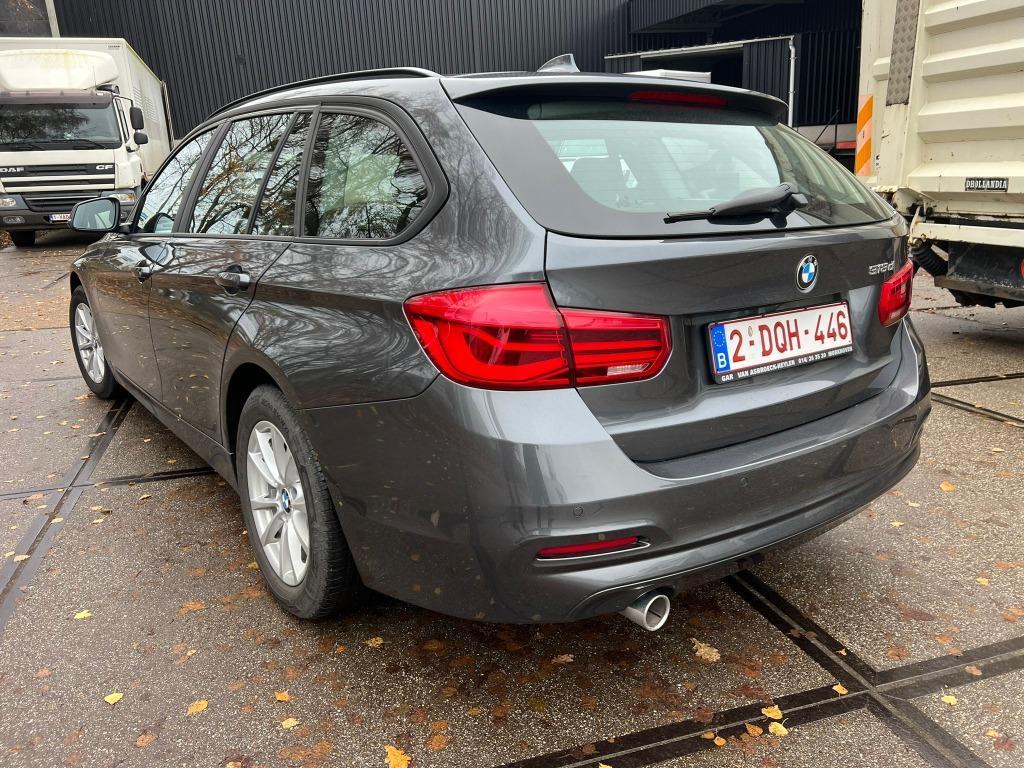 BMW 318d prête pour l'immatriculation