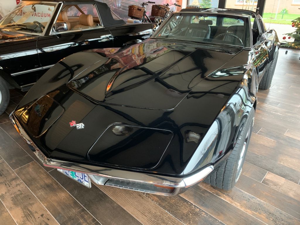 Corvette C3 Chrommodell 1972 5,7 Aut.,black/black