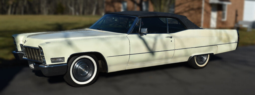 1968 Cadillac DeVille Convertible Classic V8 Very Original