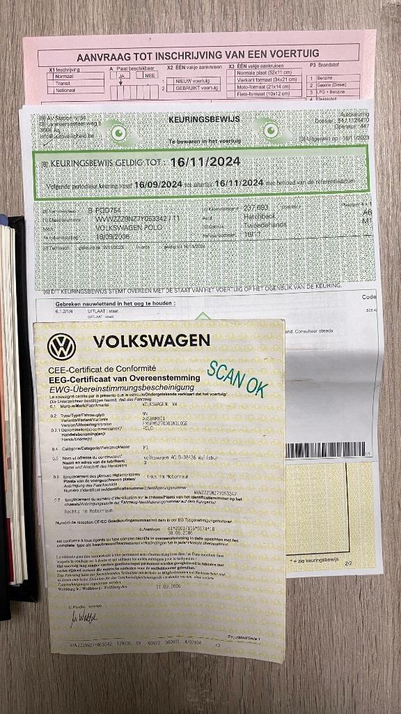 VW POLO 1.4TDi 5deurs/Airco/Gekeurd!/Zeer propere staat/...