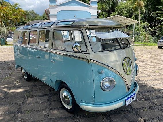 Volkswagen VW T1 Bulli Bus Samba-Dach 19 Fenster Oldt...